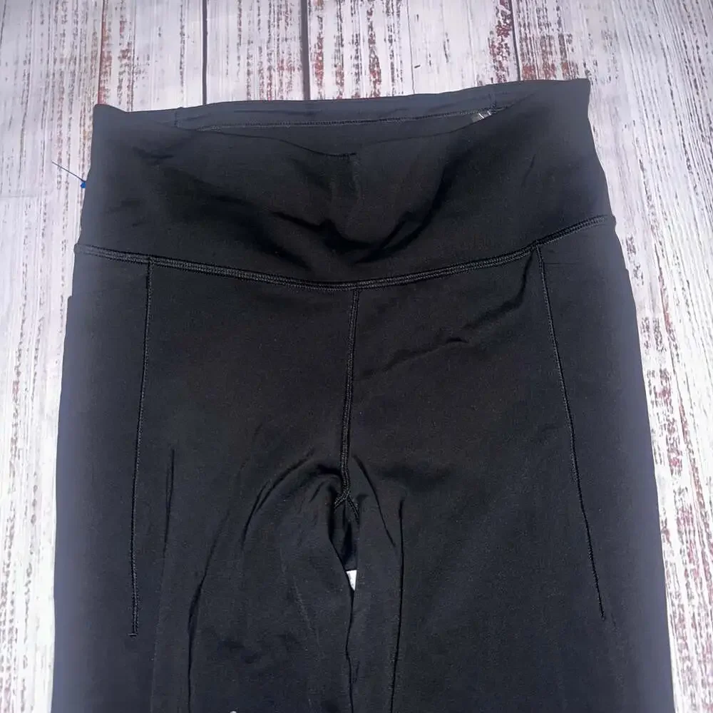 CALIA Black High-Rise Athletic Leggings with Side Pockets Size Medium - Picture 3 of 7